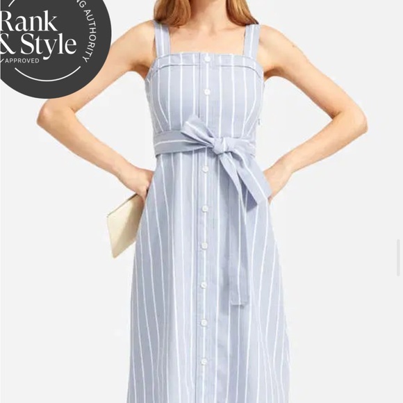 Everlane Cotton Weave Picnic Dress - size 6 - Picture 9 of 15